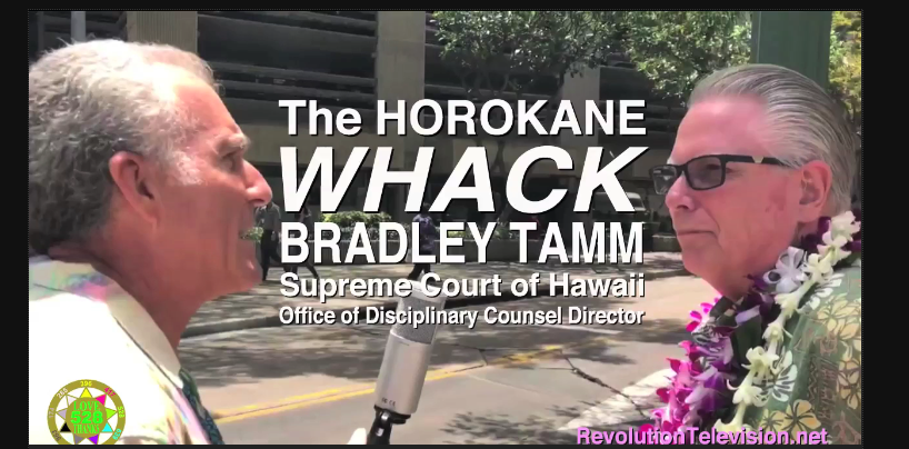 Hawaii Supreme Court Chief Disciplinarian, Attorney Bradley Tamm, Advised to Resign in Widening Public Corruption Scandal