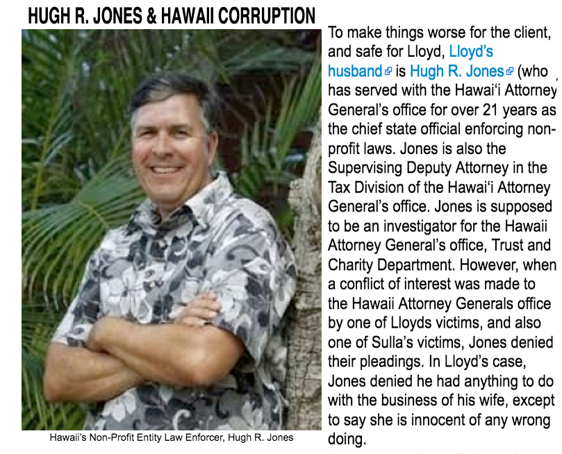 The HOROKANE SLAPS HAWAII JUDICIAL RACKET WITH FEDERAL COMPLAINT