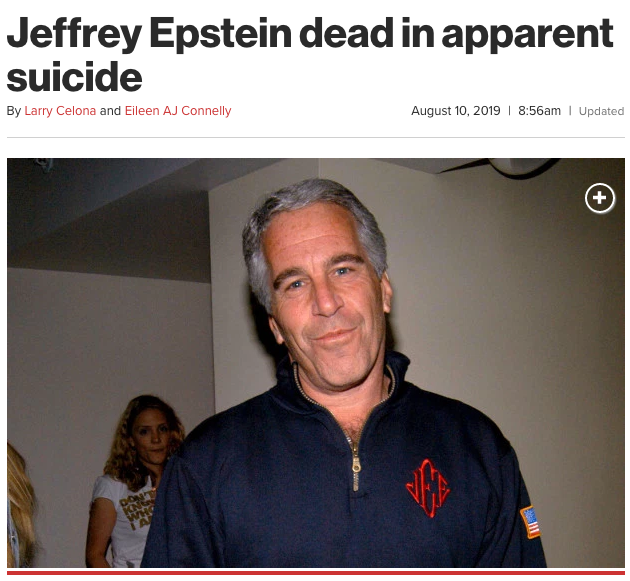 Jeffrey Epstein Death PSYOPS